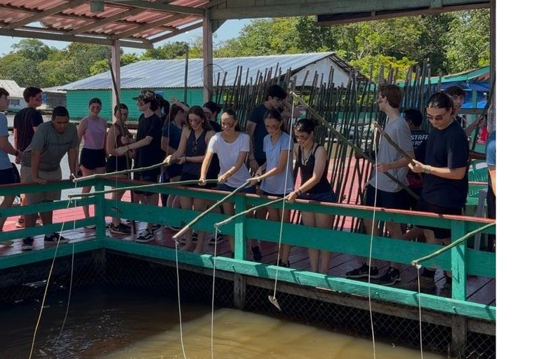 Amazonas: Visit the Meeting of Waters, an indigenous community, river dolphins and pirarucu Amazonas: Visit the Meeting of the Waters, an indigenous community, river dolphins, and pirarucu