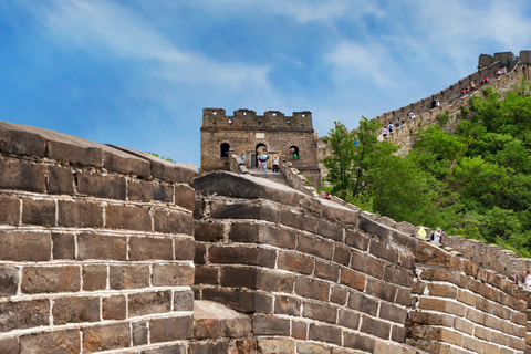 Pékin : visite privée de la Grande Muraille de Mutianyu en comboGrande Muraille de Mutianyu +Tombe de Ming