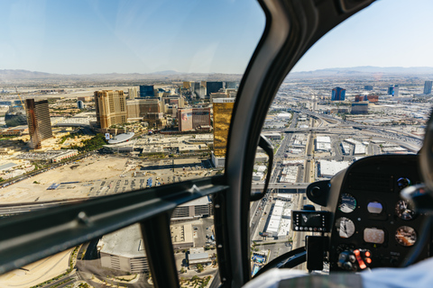 From Las Vegas: Grand Canyon Helicopter Tour with ChampagneSunset Flight and Landing with Champagne