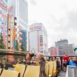 Biglietto dell'autobus turistico 24 ore hop-on hop-off di Tokyo