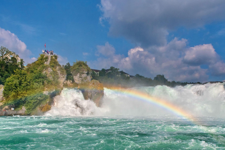 Visite des chutes du Rhin et visite guidée de la ville de Zurich