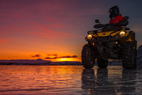 Reykjavik: 2 hour Midnight sun ATV adventure with Pickup Tour with 2 Persons Per ATV