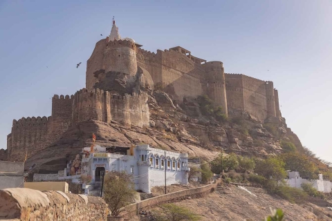 Visita Privada de un Día a la Ciudad Azul de Jodhpur con GuíaExcursión en Coche y Conductor con Guía