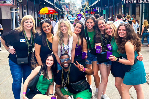 Nova Orleans: Rastreamento guiado de bares na Bourbon Street com fotos