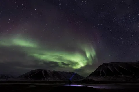 Svalbard: Nordlicht-Fototour mit einem lokalen Experten