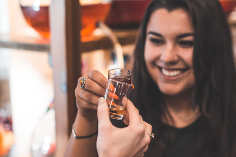 Cracóvia: Tour guiado de vodca com degustação de comidas e bebidas