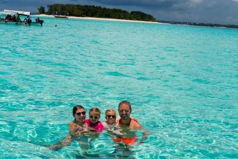 Zanzibar: Mnemba Dolphins Tour and Sunset Dhow Cruise Hotel Transfers within Nungwi and Kendwa