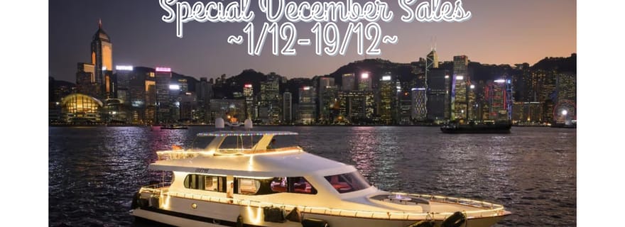 Hong Kong : Croisière du soir dans le port de Victoria avec boissons