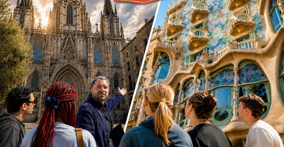 Walking Tour Barcelona: Old Town, Ramblas & Gaudí Houses