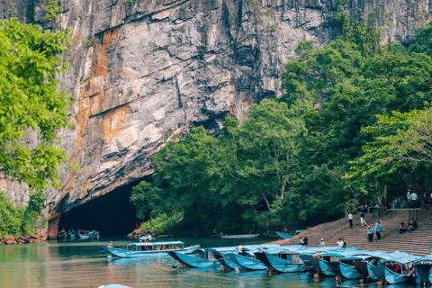 Phong Nha Cave & Paradise Cave: Guided Tour Boat & Explore Group Tour with Drop-Off in Hue