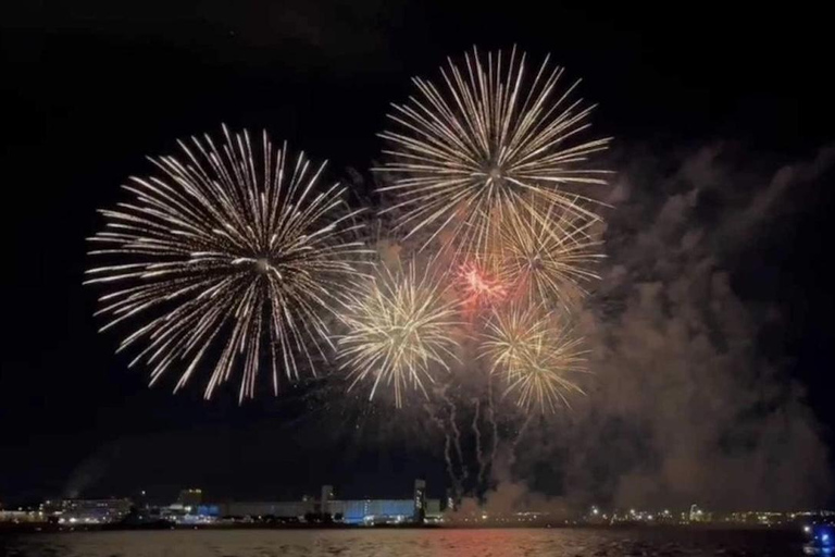 Quebec City: Guided Zodiac Night Tour & Fireworks show