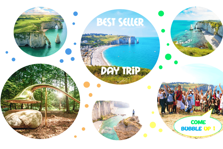 من باريس: ETRETAT ⛵ ونورماندي الأصيلة ☀️ (ذهابًا وإيابًا)