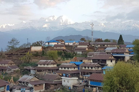 Séjour de 2 jours chez l&#039;habitant dans le village de Lwang au départ de Pokhara