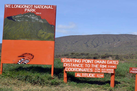 Mt Longonot Nationalpark Dagsvandring