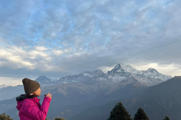 De Pokhara: Caminhada guiada de 5 dias por Poon Hill, Mulde Hill e Dobato