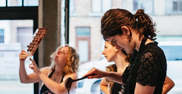 Brügge: Belgische Pralinen- und Mendiants-Schokoladenwerkstatt