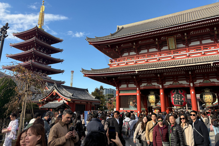 Tokyo: Tsukiji Fish Market & Asakusa Sensoji Morning Tour