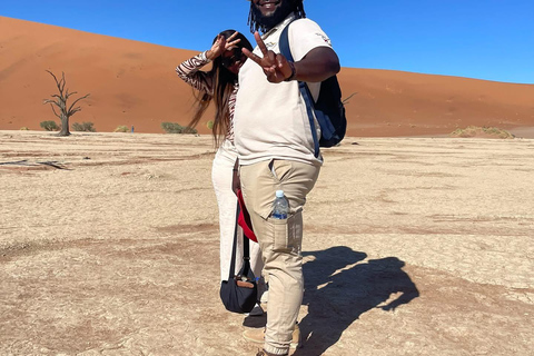 From Windhoek & Swakop: Namib Desert 2-Night Tour with Meals