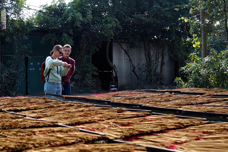 Hanoi: Salt-Making Village Or Incense Village & Hat Village Morning: Hat Village & Incense Village - Best - SMALL GROUP