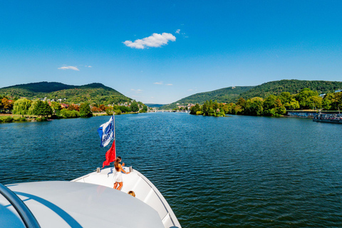 Heidelberg: Cruzeiro turístico pelo rio Neckar com uma bebidaHeidelberg: Cruzeiro turístico no rio Neckar