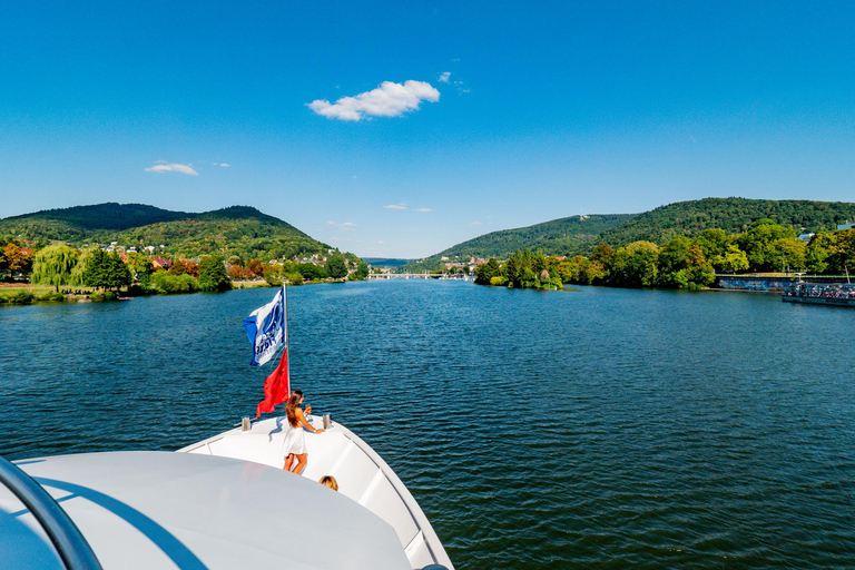 Heidelberg: Cruzeiro turístico pelo rio Neckar com uma bebidaHeidelberg: Cruzeiro turístico no rio Neckar