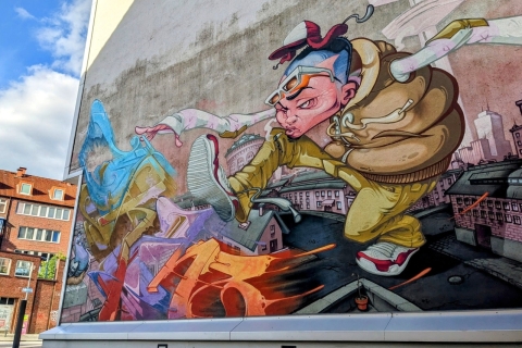 Hamburg: Private Street Art Tour and Graffiti Workshop Standard Option