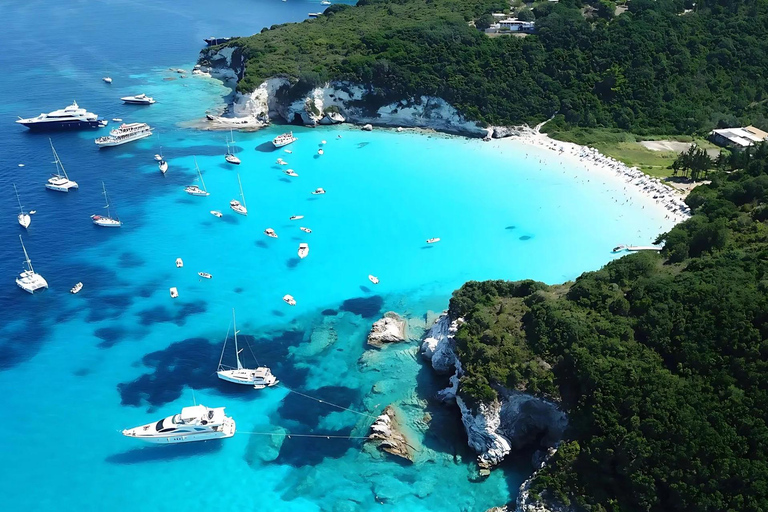 From Corfu: Paxos, Antipaxos & Blue Caves Full-Day Cruise