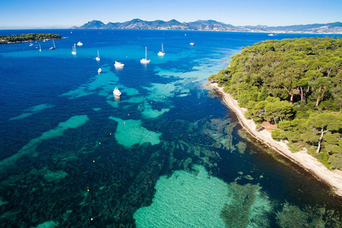 Cannes: excursión en moto acuática al atardecer a las islas de Lérins