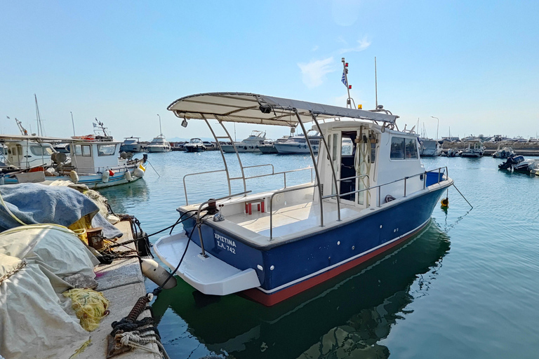 Glyfada Atenas : Excursión de Pesca y Natación con Almuerzo