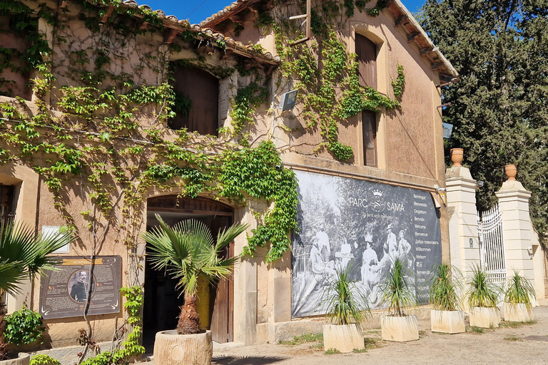 Da Salou: Parco Samá con degustazione di 1 vermouth, servizio di prelievo in hotelDa Salou: Park Samá con 1 degustazione di vermouth, servizio di prelievo in hotel