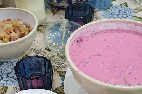 Vilnius: Traditional Lithuanian Cooking Class with Locals Cooking Class with Dessert