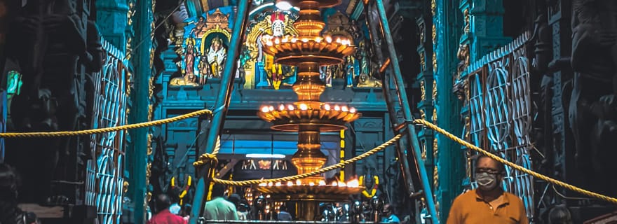 Coimbatore : Thrissur et Guruvayur avec transferts