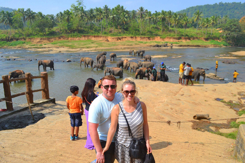 Colombo nach Kandy Transfer mit Pinnawala Elefantenwaisenhaus