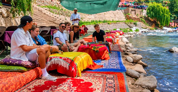 Marrakech : cascades de la vallée de l&#39;Ourika, randonnée guidée et déjeuner