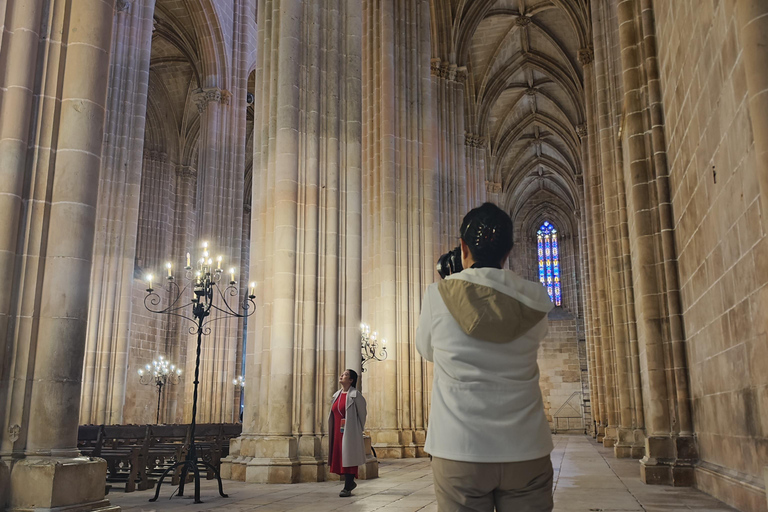 From Lisbon: Medieval Tour, Batalha, Tomar, Alcobaça, Óbidos Private Tour Option