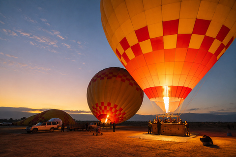 Hot Air Balloon Flight with Breakfast & Transfers