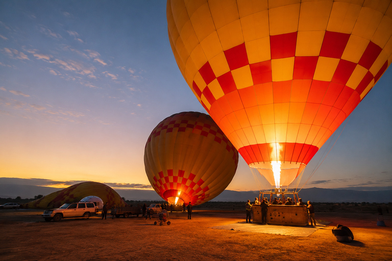 Hot Air Balloon Flight with Breakfast & Transfers
