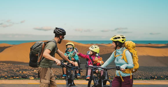 E-Bike Family: CitySightseeing Maspalomas Dunes,Playa Ingles