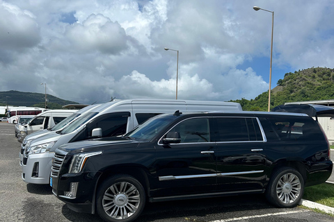 St Lucia: Luxury Escalade Transfers