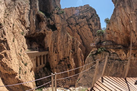 Caminito del Rey: Wycieczka z przewodnikiem i bilet wstępu