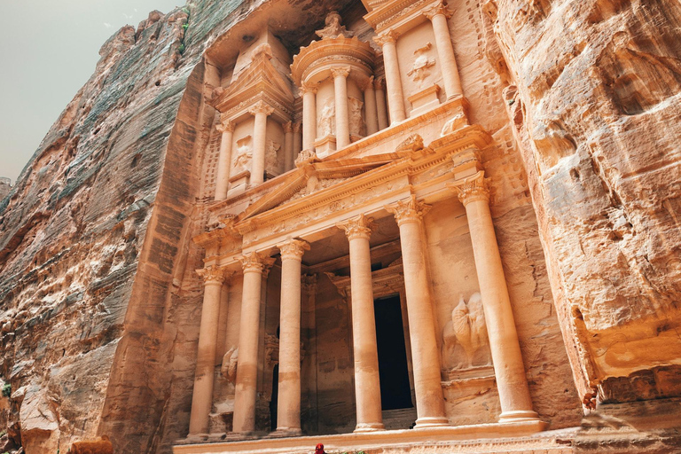 From Amman: Dead sea, Wadi rum and Petra Private 2-Days tour Tour with Transportation only