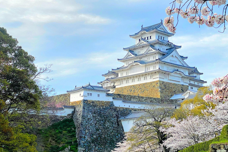 Osaka: Castello di Himeji, Arima Onsen e Monte Rokko Tour di 1 giorno in autobus