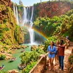 Marrakech: cascate di Ouzoud, escursione guidata in barca + pranzo