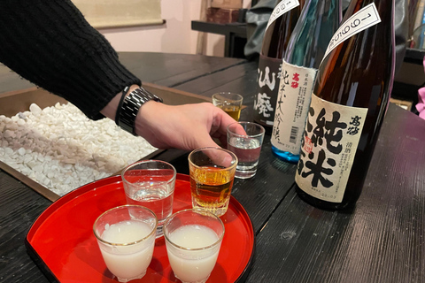 Kanazawa: Taiko Drum Workshop Tour with Sake Brewery Meal