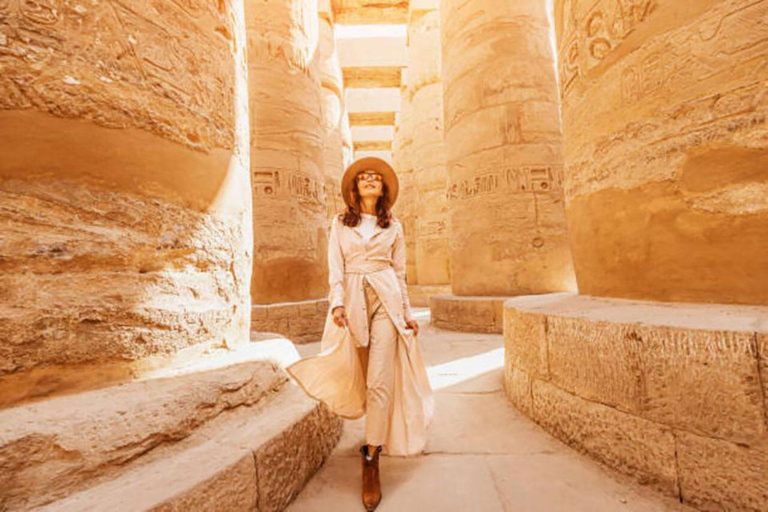 From Cairo: Day Trip to Luxor by Plane Small Group Tour without Entry Fees