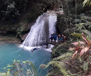 From Ocho Rios: Blue Hole & Dunn's River Falls Tour