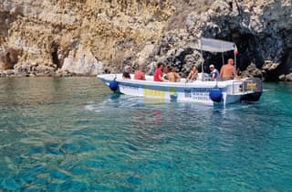 Syracuse : tour en bateau à Ortigia et dans les grottes marines avec prosecco et fruits
