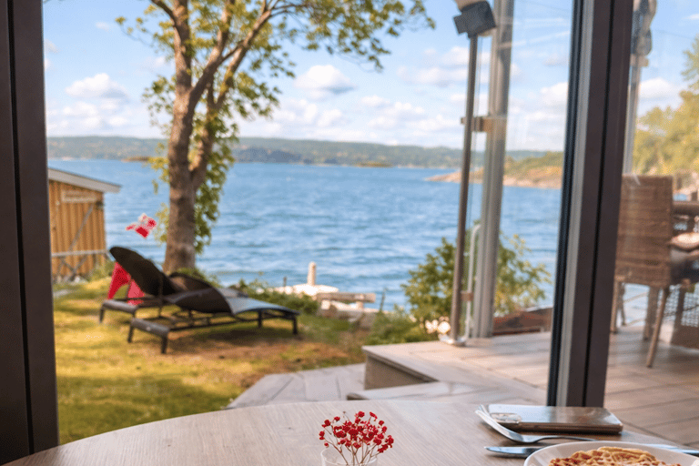 Fjord Exploration: Beautiful Island Guided Hike-Waffle&Drink