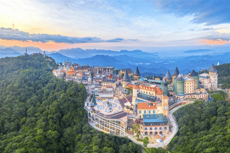 Da Nang: Ba Na Hills Late Start, Foot Massage & Local Food 4s private car + Cable car QR code ticket | NO guide & lunch