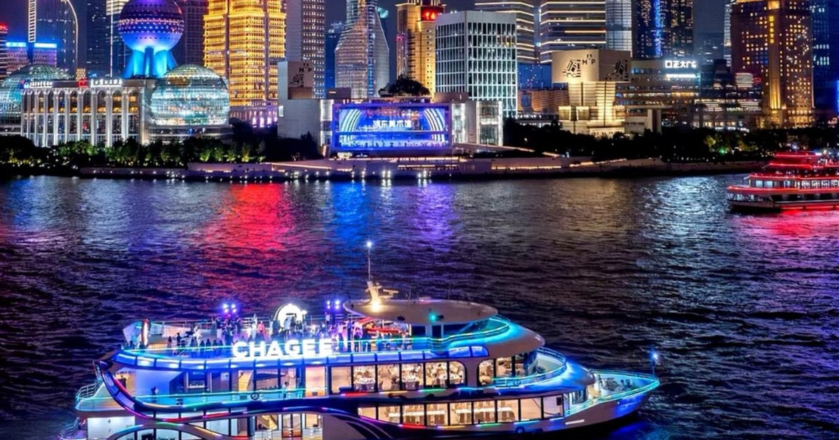 Huangpu Night Cruise: Cozy Vibe & Modern Shanghai Glow | GetYourGuide